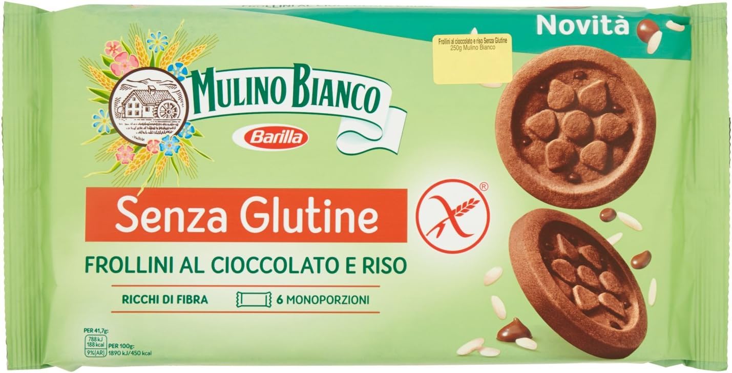 Mulino Bianco Frollini cioccolato Gluten free (200 g)