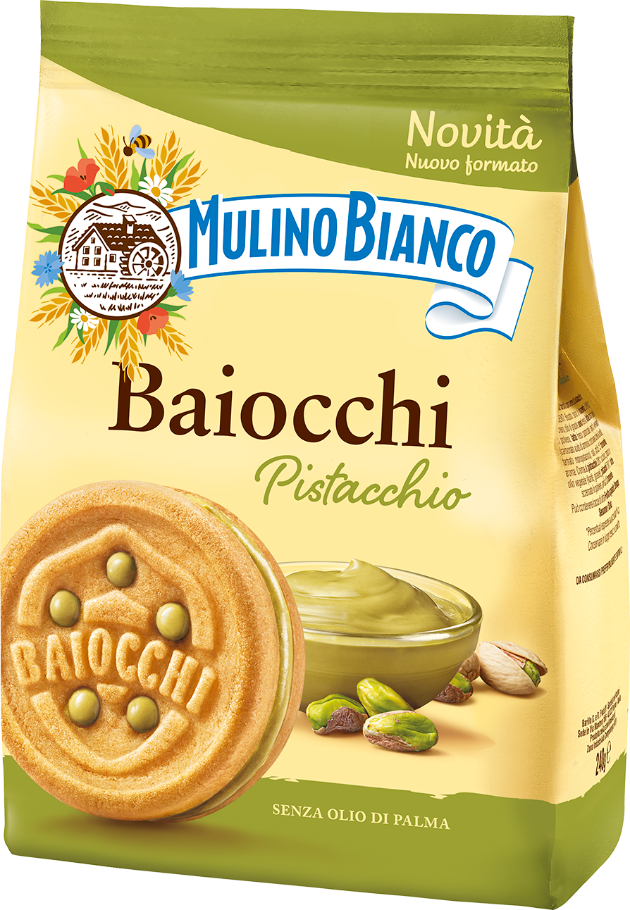 Mulino Bianco Baiocchi Pistacchio (240g)