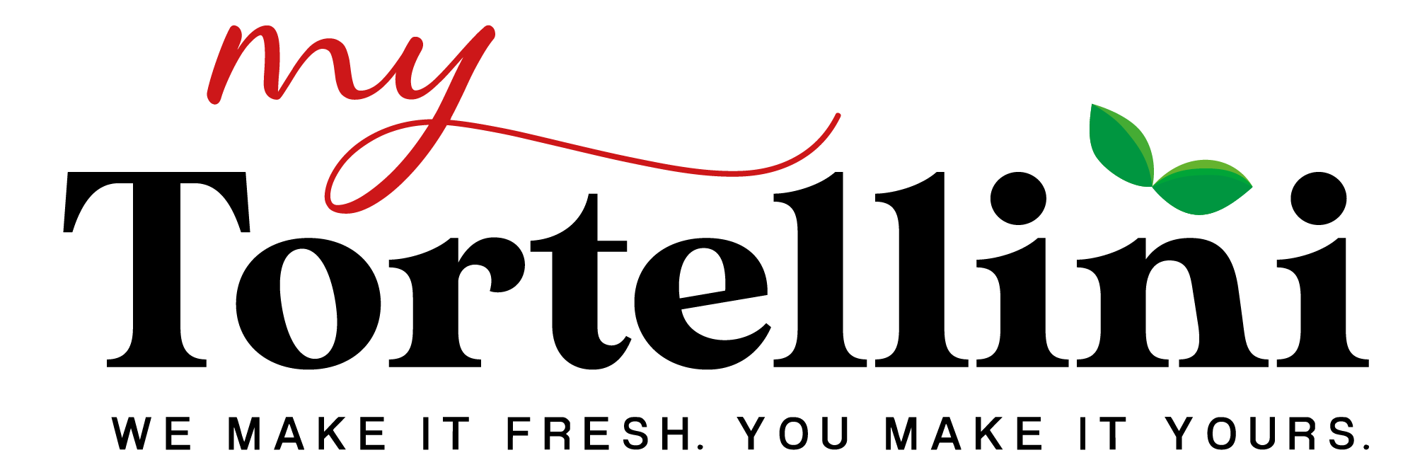 My Tortellini logo - black