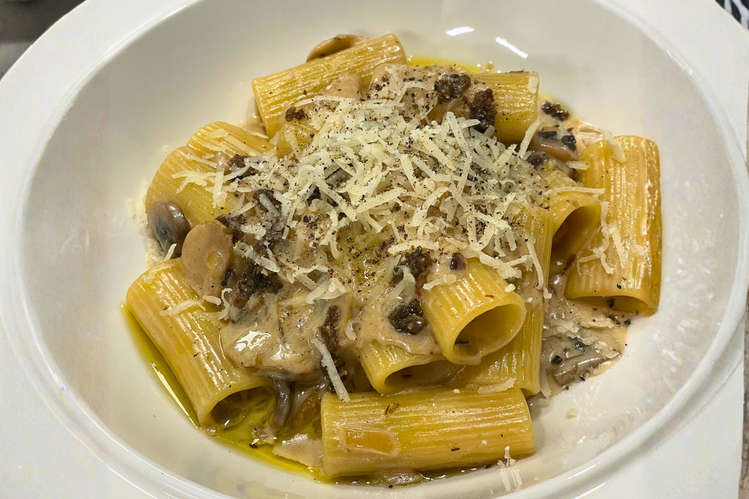 Rigatoni with Lamb and Artichoke White Ragù