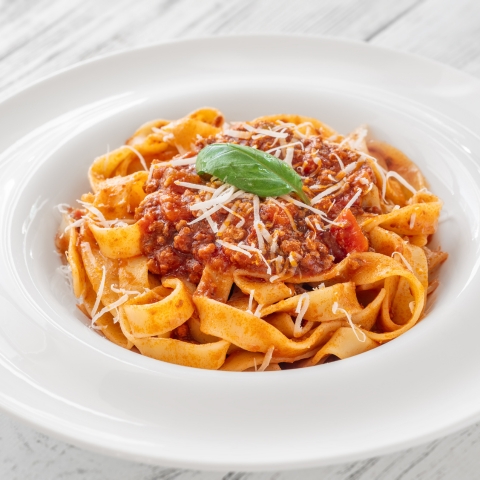 Tagliatelle with Bolognese Ragù